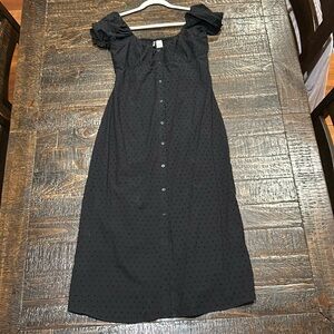 H&M puff sleeve dress